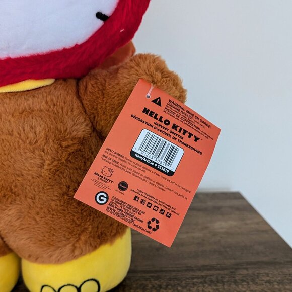 New 2024 Hello Kitty 18” Harvest Greeter Thanksgiving Turkey 🦃 - Picture 5 of 8